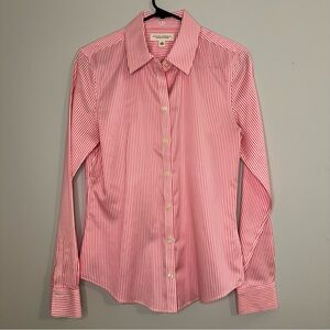 Pink & White Button Down